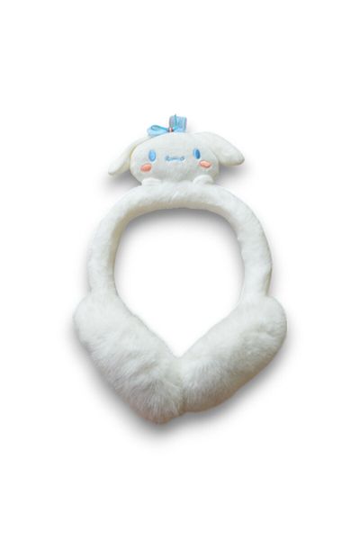 Taktuka Plush Cinnamorol Character Headset - Ear Warmer