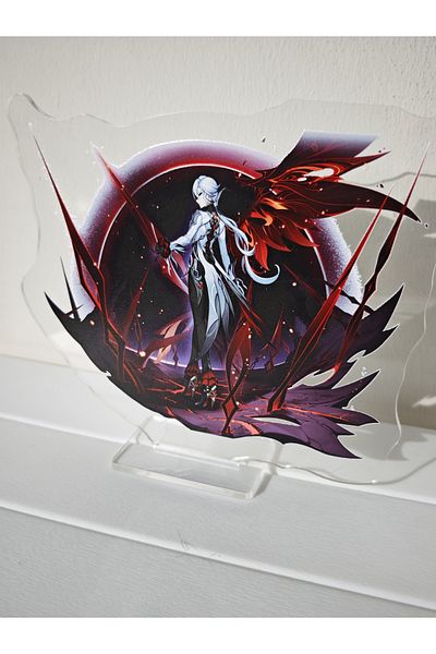 Yenaplanner Genshin Arlecchino Character Figure Stand