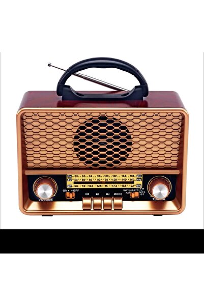 Mi7a Eskitme Nostalji Tasarımlı Bluetoothlu Nostalji Radyo