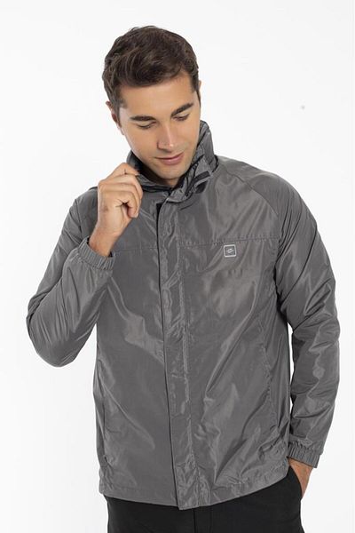 Crozwise Men's Anthracite Raincoat Anthracite Men's Raincoat 5033-06