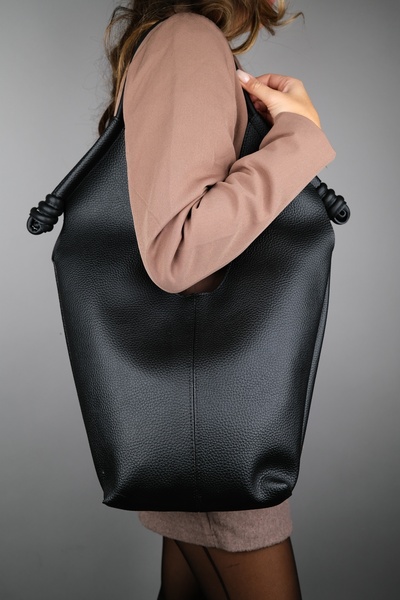 LuviShoes SANTANA fekete női alkalmi válltáska