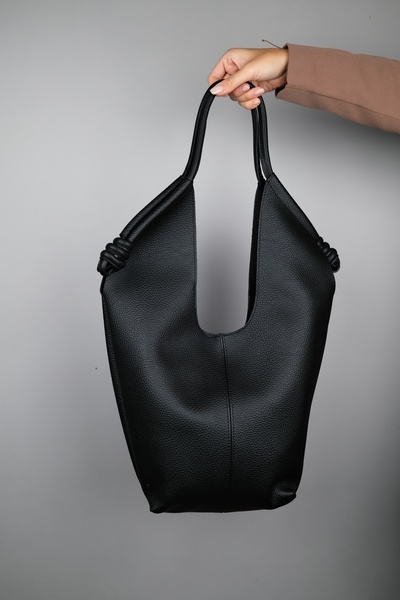 LuviShoes SANTANA fekete női alkalmi válltáska