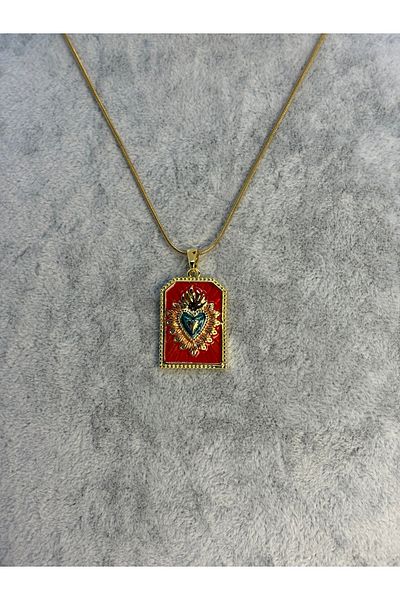 Uzak Işıklar Vitange Heart Tarot Necklace
