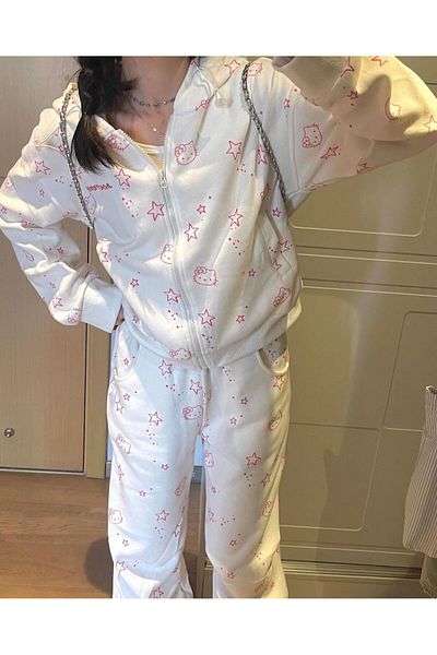 Touz Moda Σετ φόρμας Sanrio Hello Kitty Bottom Top
