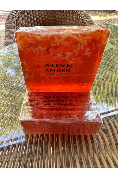 Naturabella Natural Blackhead and Acne Prevention 2 Pack Amber Musk Soap