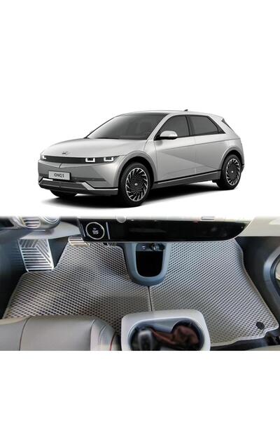 Bod Hyundai Ionıq 5 3d Havuzlu Paspas Uyumlu 2021-2024 Gri Ioniq 5 Eski Konsol