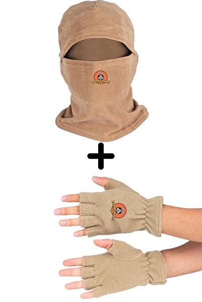 Fanze Set de mănuși decupate tip mască de zăpadă din lână polară Looney Tunes...