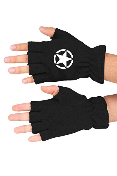 Fanze Mănuși din lână polară cu imprimeu Winter Star - rnz3817