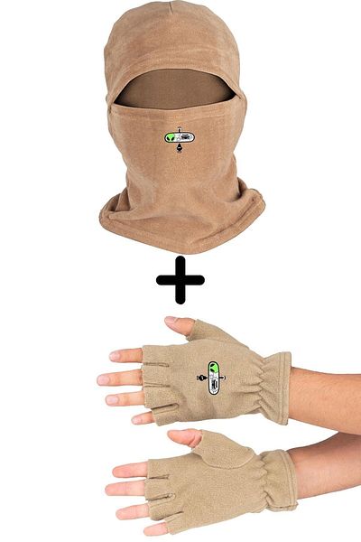 Fanze Police Chase Polar Snow Mask Cut Gloves Set Zrn3532