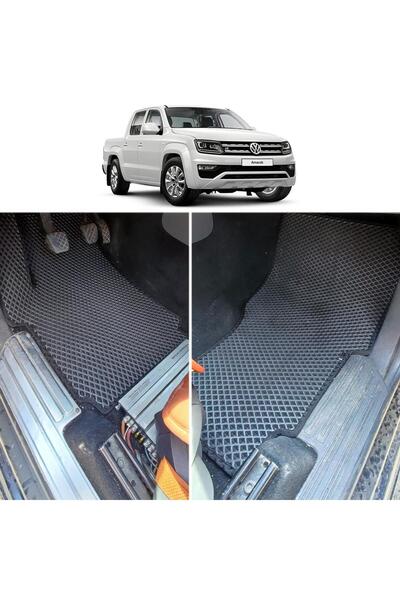 Bod Volkswagen Amarok 3d Havuzlu Paspas Siyah