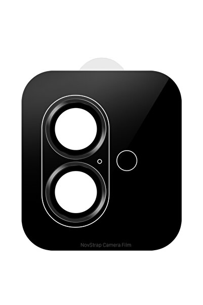 NovStrap iPhone 16  / iPhone 16 Plus ile Uyumlu Kamera Koruma Lens Koruyucu C...