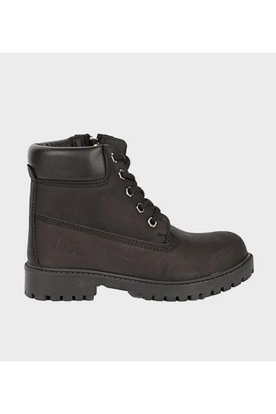 Bulldozer 240851   Παιδικές γνήσιες δερμάτινες μπότες Nubuck με φερμουάρ και κορδόνια