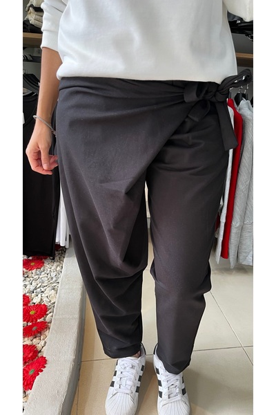 Marka Önden Bağlamamlı Şalvar Eşofman Altı