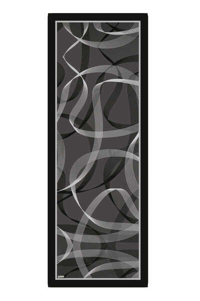 Bursa İpek Smoked Spinner Pattern Twill Silk Shawl