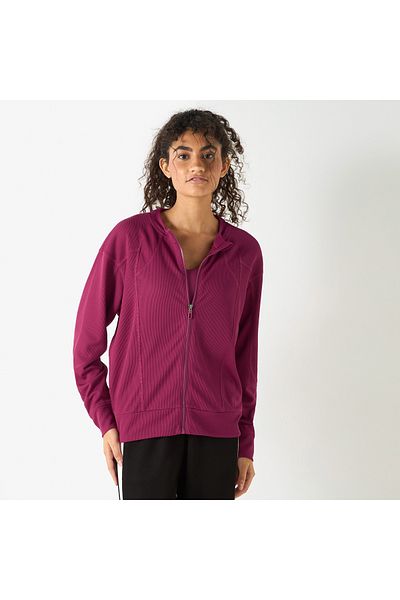 Kappa Long Sleeve Fluted Zipper Jacket