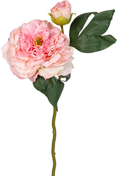 Herdekora Yapay Gül Tomurcuklu Açık Pembe 50 Cm.