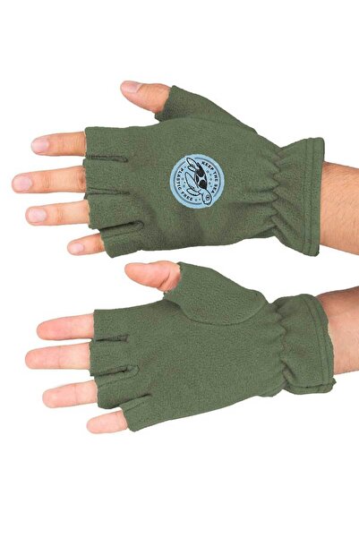 Fanze Mănuși de iarnă din lână polară cu imprimeu Keep The Sea rnz3643