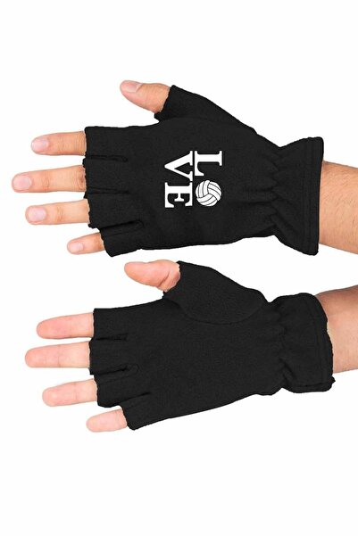 Fanze Mănuși de iarnă din lână polară cu imprimeu pentru volei rnz3022