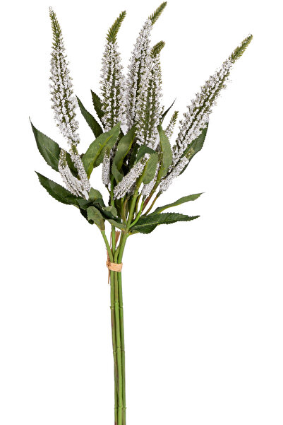 Herdekora Yapay Çiçek Lavanta Demeti Beyaz 46 Cm.