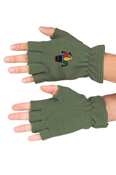 Fanze Mănuși de iarnă din lână polară cu imprimeu clovn rnz3636