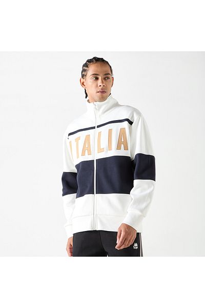 Kappa Colourblock Zip Through Jacket With Long Sleeves