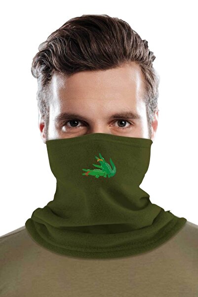 Fanze Fleece de iarnă cu imprimeu crocodil - rnz3842