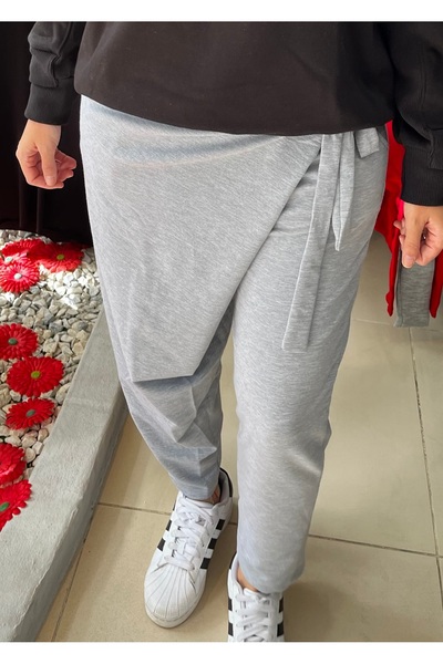 Marka Önden Bağlamamlı Şalvar Eşofman Altı