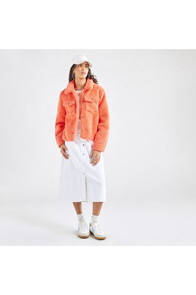 FAV Textured Jacket With Long Sleeves And Pockets