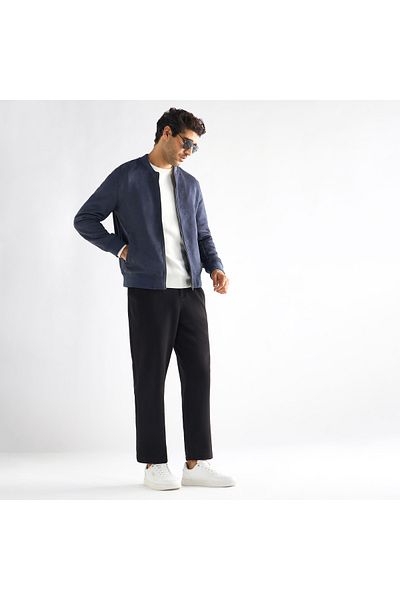 FAV Solid Jacket With Long Sleeves And Zip Closure