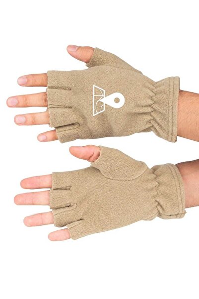 Fanze Mănuși din lână polară cu imprimeu Winter Map - rnz3648