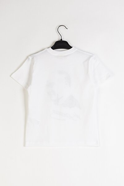 DMB BOYS & GIRLS Atatürk Baskılı Pamuklu Bisiklet Yaka Kısa Kollu Tören 29 Ekim 10 Kasım Erkek ve Kız Çocuk T-shirt