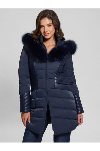 Guess winter coat womens hot sale