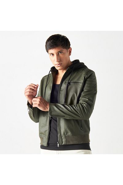 Lee cooper aop textured jacket mens sale