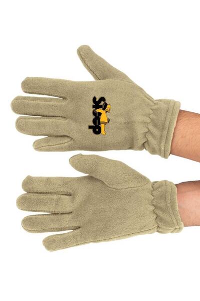 Fanze Mănuși lungi din lână polară cu imprimeu Sleep pentru iarnă rnz3772