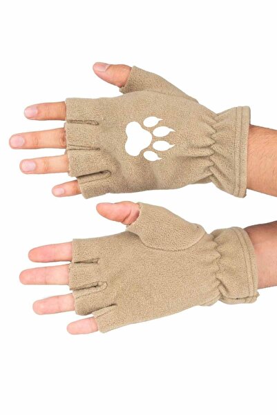 Fanze Mănuși de iarnă din lână polară cu imprimeu Winter Pati - rnz741