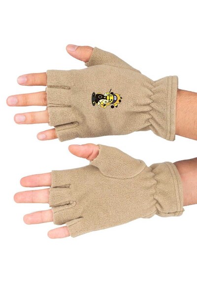 Fanze Mănuși din lână polară Pikachu Anime - Design decupat RNZ4384