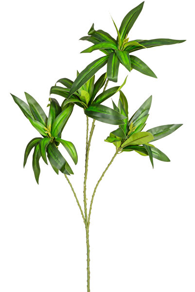 Herdekora Yapay Dracena Bitkisi Yeşil 75 Cm.