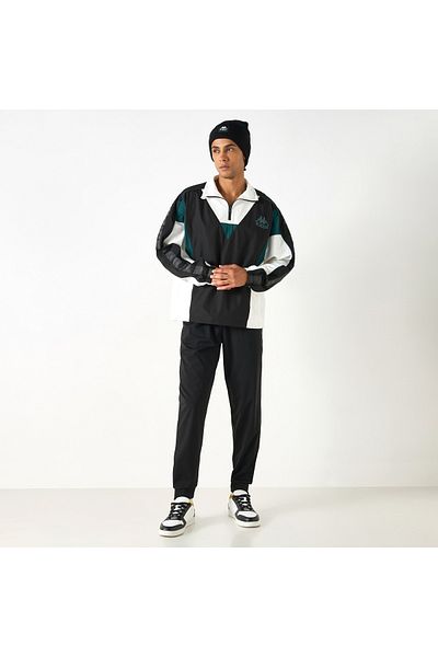 Kappa Colourblock Zip Through Jacket With Long Sleeves