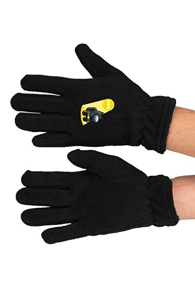 Fanze Mănuși lungi din lână polară cu imprimeu Minions pentru iarnă rnz3800