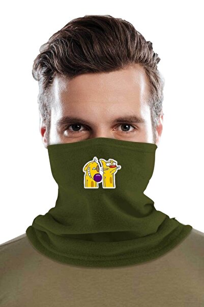 Fanze Зимовий шарф Catdog з принтом - rnz3488