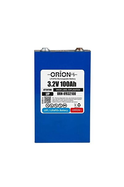 Orion LiFePO4 3.2V 100Ah Prizmatik Pil