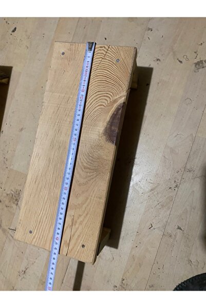 Tunca Ancient Pine Legs Bath Seat - Acacia Wood