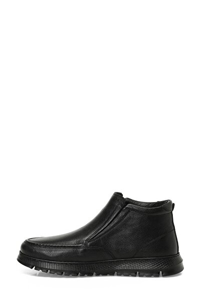 Polaris 107717 Siyah Ortopedik (5 Nokta) Hakiki Deri Erkek Bot