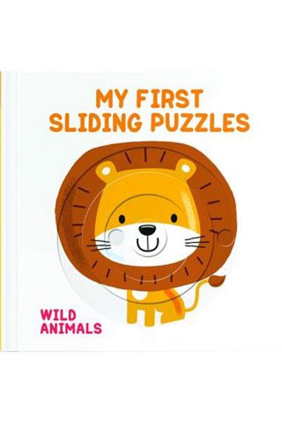 Yoyo Books قطع مريح - أحجية My First Sliding: غلاف فني للحيوانات البرية