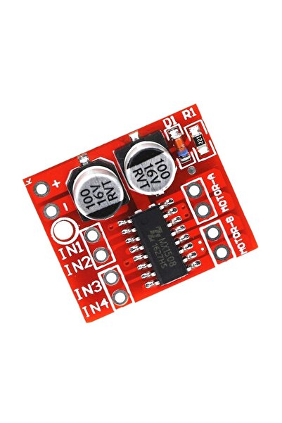 Genel Markalar Mini L298n Mx1508 Iki Kanal Dc Motor Sürücü Modül 1.5a