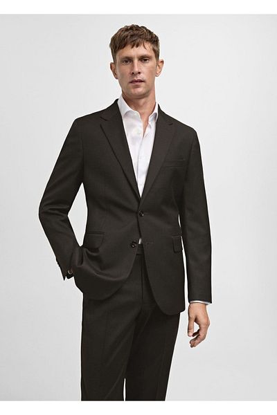 MANGO Man Kurtka marynarka Comfort Stretch Fabric Slim Fit