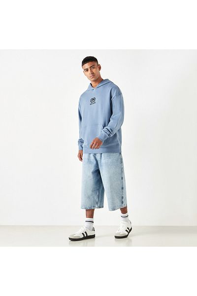 ECKO Logo Print Hoodie With Kangaroo Pocket
