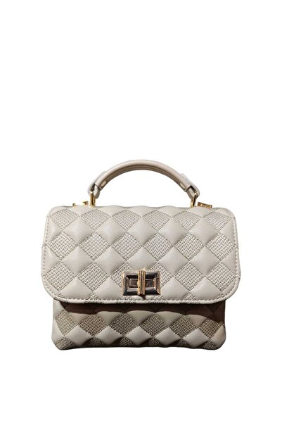 Senna Collection Cusătură foarte elegantă, cu tiv matlasat, atât geantă de mână, cât și geantă de cruce