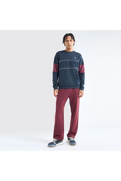 FAV Solid Sweatshirt with Crew Neck and Long Sleeves