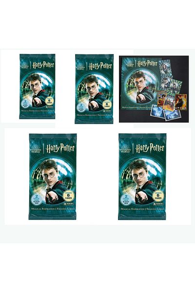 Panini Harry Potter Magical Inspiration Trading Cards 5 Pack (30 Cards)